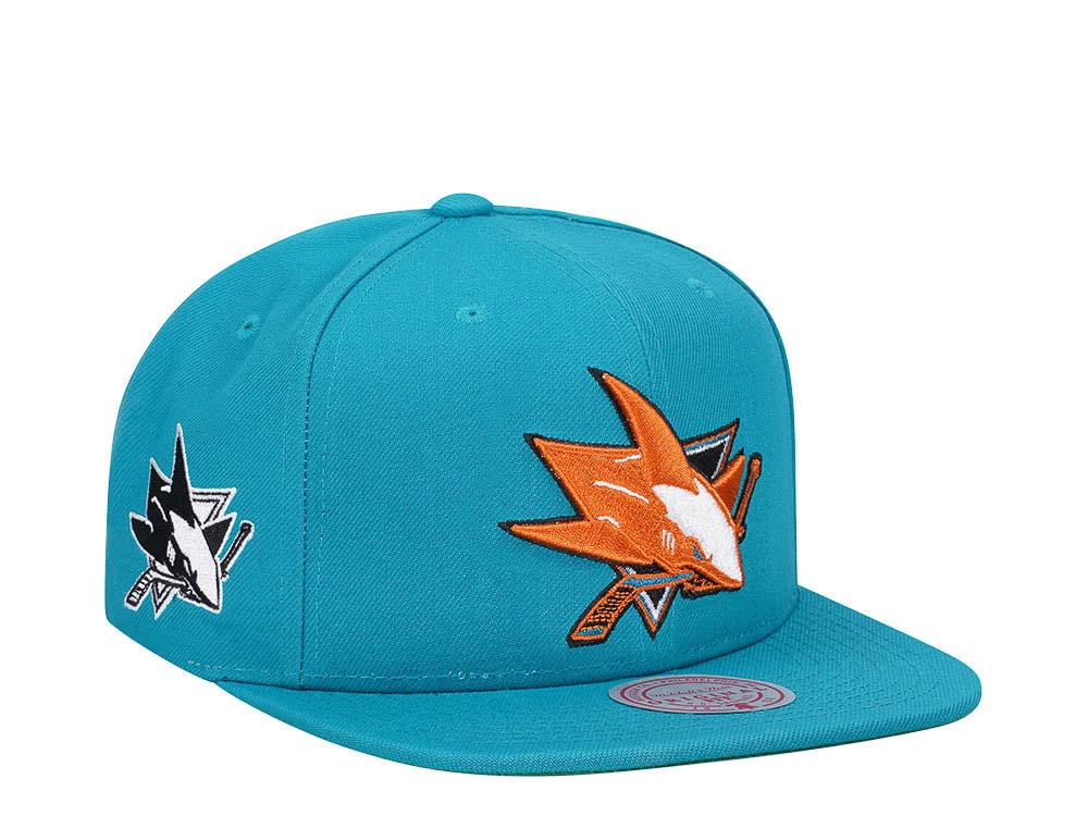 Mitchell & Ness San Jose Sharks Alternate Flip Vintage Snapback Hat