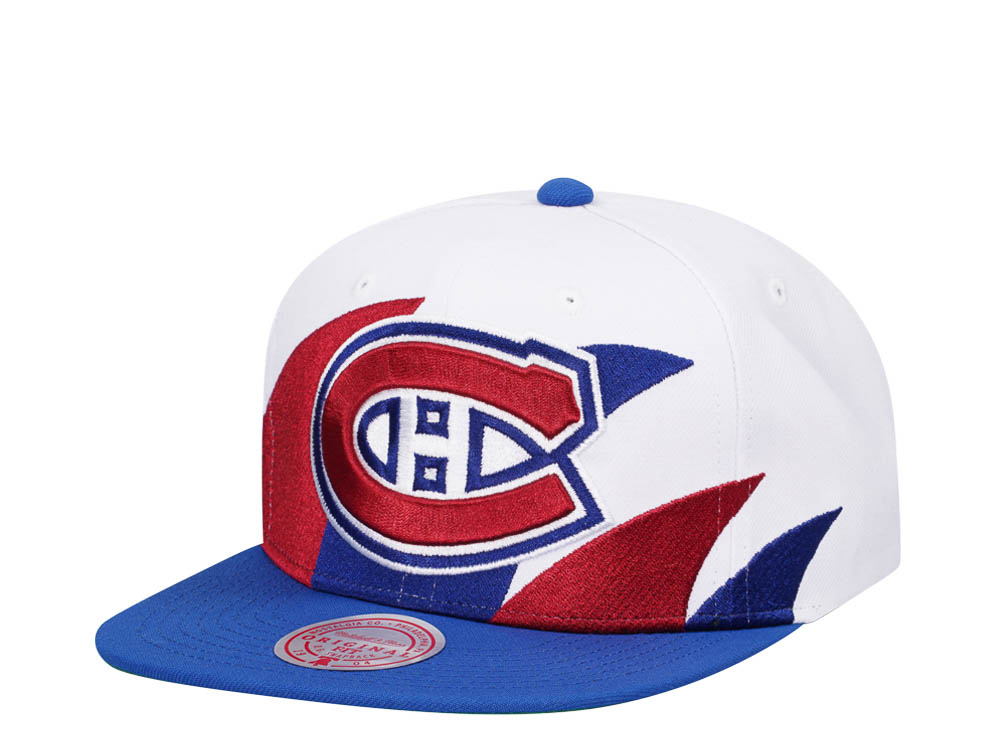 Mitchell & Ness Montreal Canadiens Vintage Sharktooth Snapback Hat