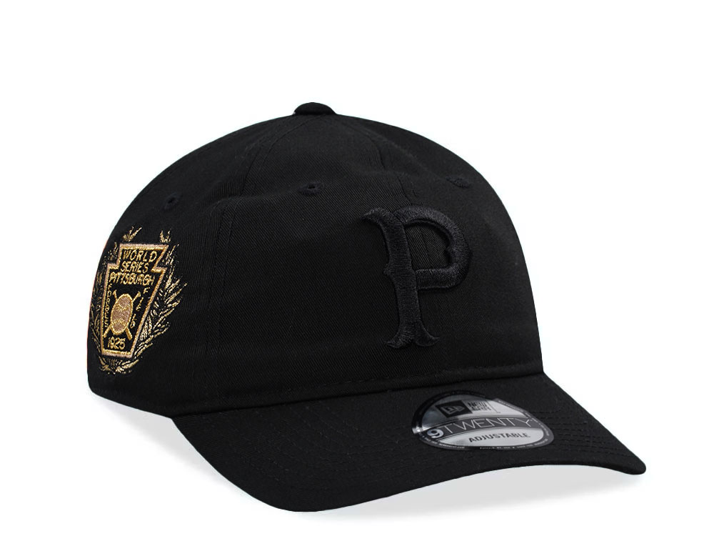 New Era Pittsburgh Pirates World Series 1925 Black Out Prime Edition 9Twenty Strapback Hat