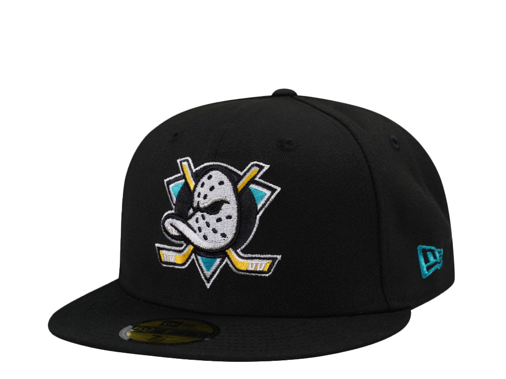 New Era Anaheim Ducks Black Classic Edition 59Fifty Fitted Hat