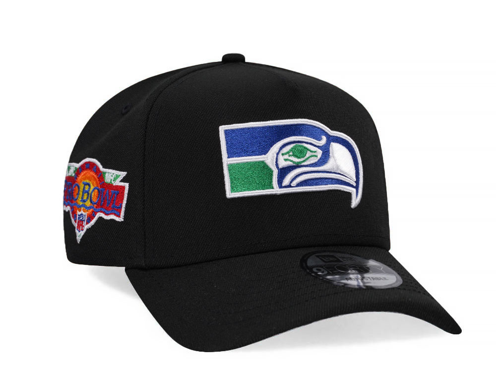 New Era Seattle Seahawks Pro Bowl 1991 Prime Edition 9Forty A Frame Snapback Hat