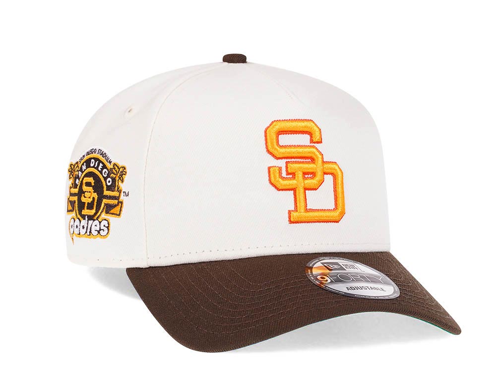 New Era San Diego Padres Stadium Patch 9Forty A Frame Snapback Hat