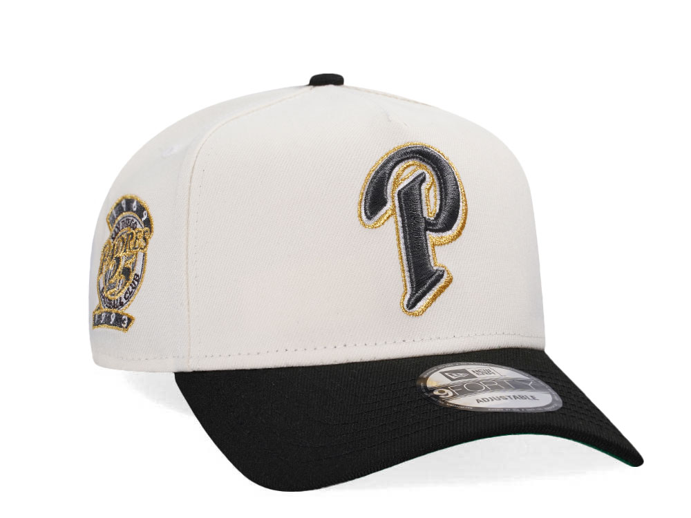 New Era San Diego Padres 25th Anniversary Chrome Two Tone Edition A Frame Snapback Hat