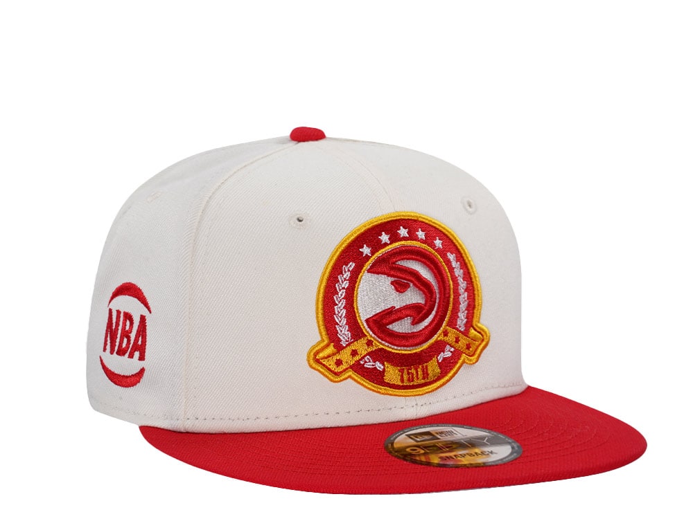 New Era Atlanta Hawks 75th Anniversary Two Tone Edition 9Fifty Snapback Hat