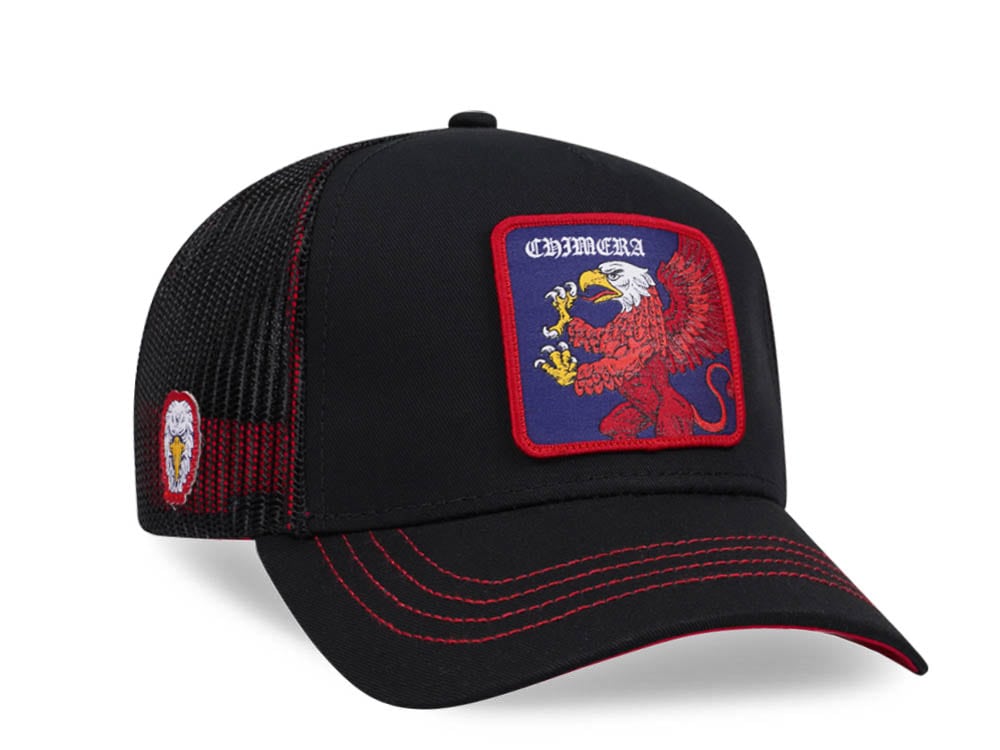 Capslab Fantastic Beasts Griffin Black Trucker Snapback Hat