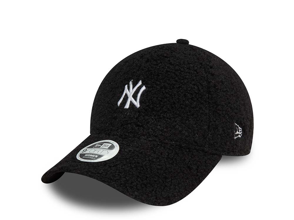 New Era New York Yankees Borg Black Womens 9Forty Snapback Hat