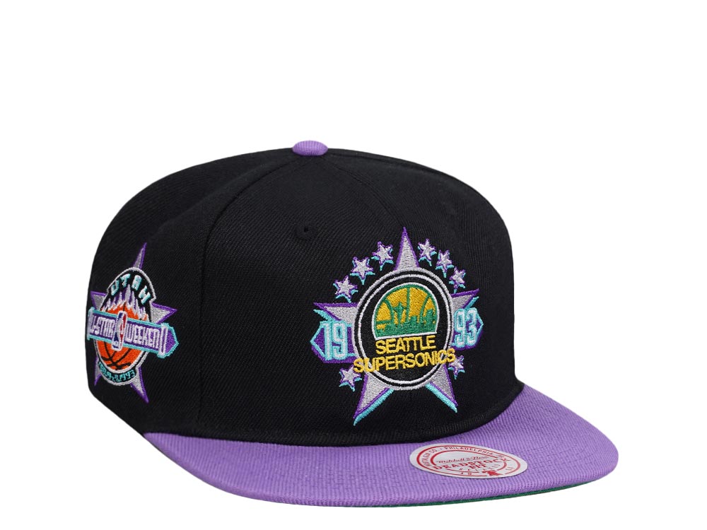 Mitchell & Ness Seattle Supersonics Two Tone Deadstock Hardwood Classic Snapback Hat