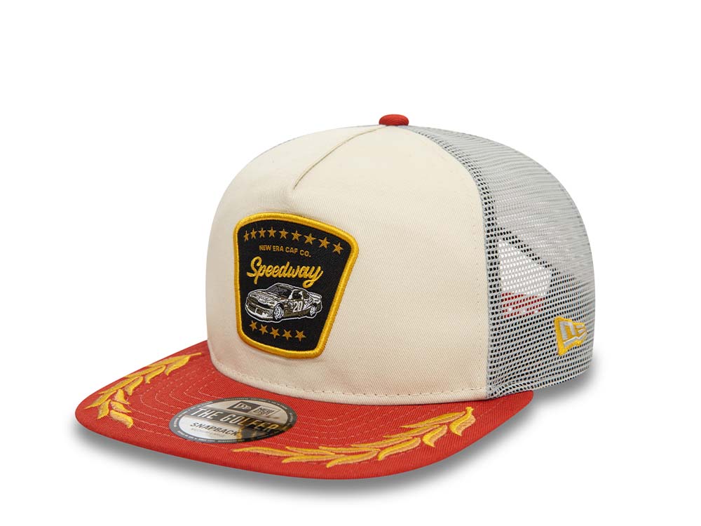 New Era Motorsport Racing Trucker Golfer Snapback Hat