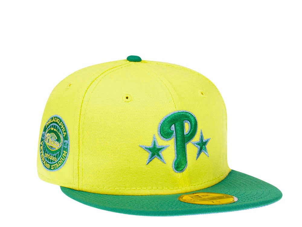 New Era Philadelphia Phillies Veterans Stadium Golden Goal Edition 59Fifty Fitted Hat