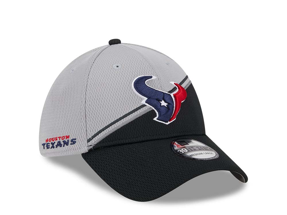 New Era Houston Texans NFL Sideline 2023 39Thirty Stretch Hat