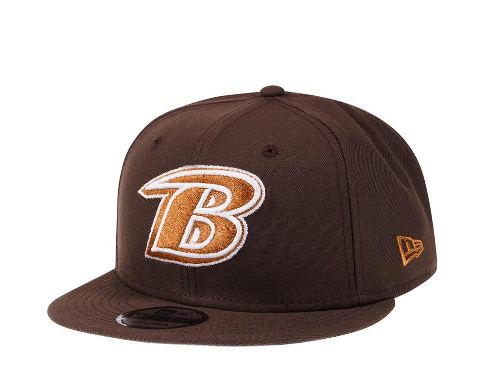 New Era Baltimore Ravens Brown Caramel Edition 9Fifty Snapback Hat