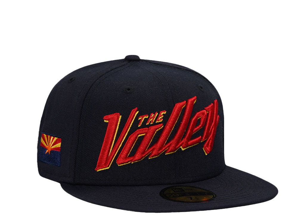 New Era Pheonix Suns Valley Script Navy Classic Edition 59Fifty Fitted Hat