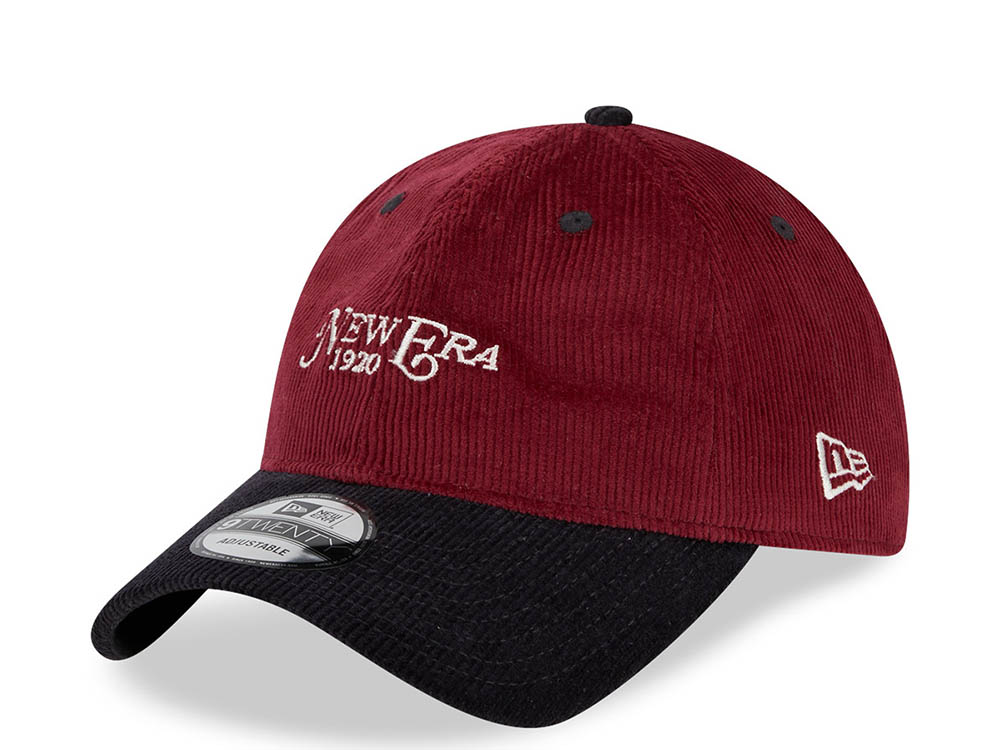 New Era Contrast Cord New Era Maroon Navy 9Twenty Dadhat Strapback Hat