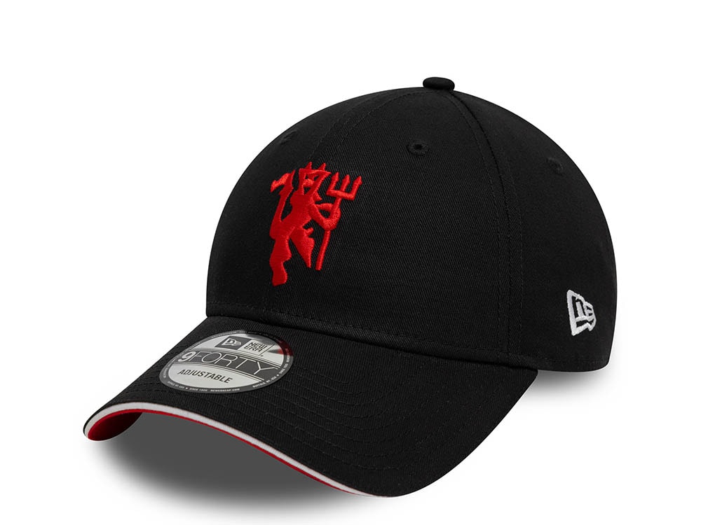 New Era Manchester United Black Devil 9Forty Snapback Hat