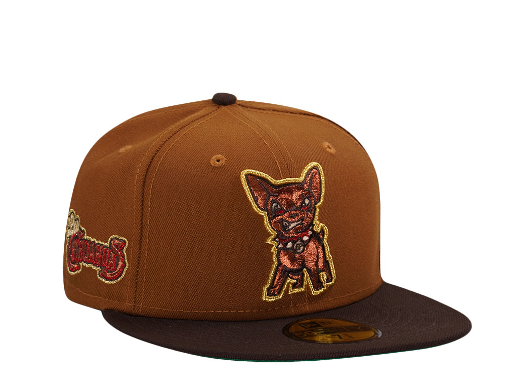 New Era El Paso Chihuahuas Bourbon Copper Two Tone Edition 59Fifty Fitted Hat