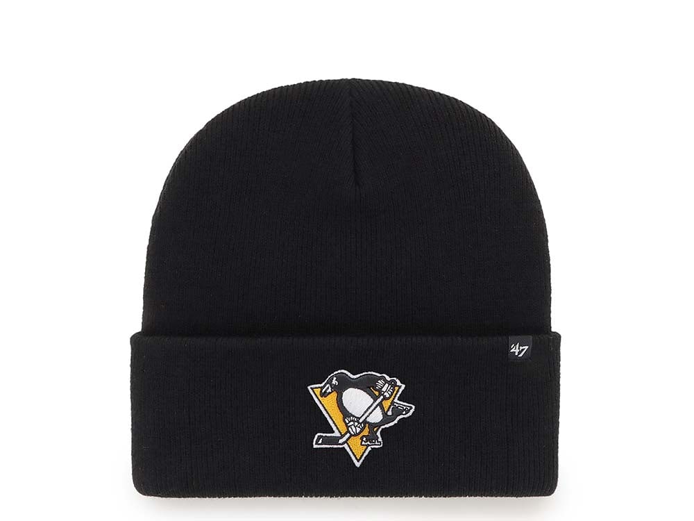 47 Brand Pittsburgh Penguins Black Edition Cuff Knit