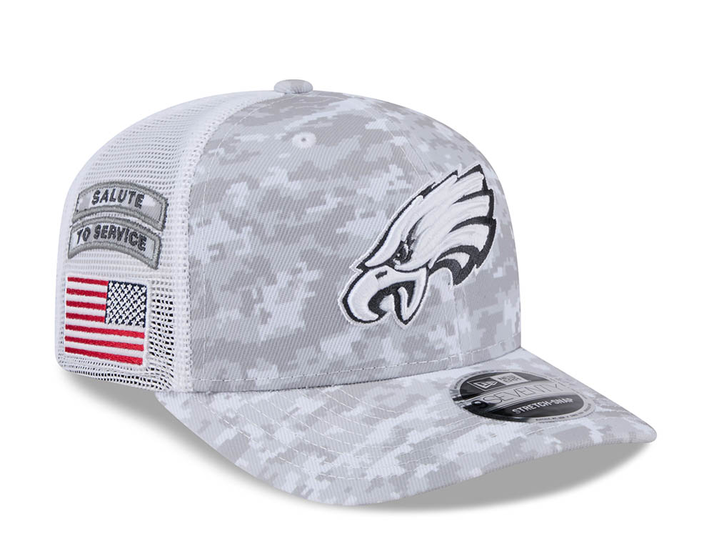 New Era Philadelphia Eagles Digi Camo Trucker 9Seventy Snapback Hat TOPPERZSTORE.COM