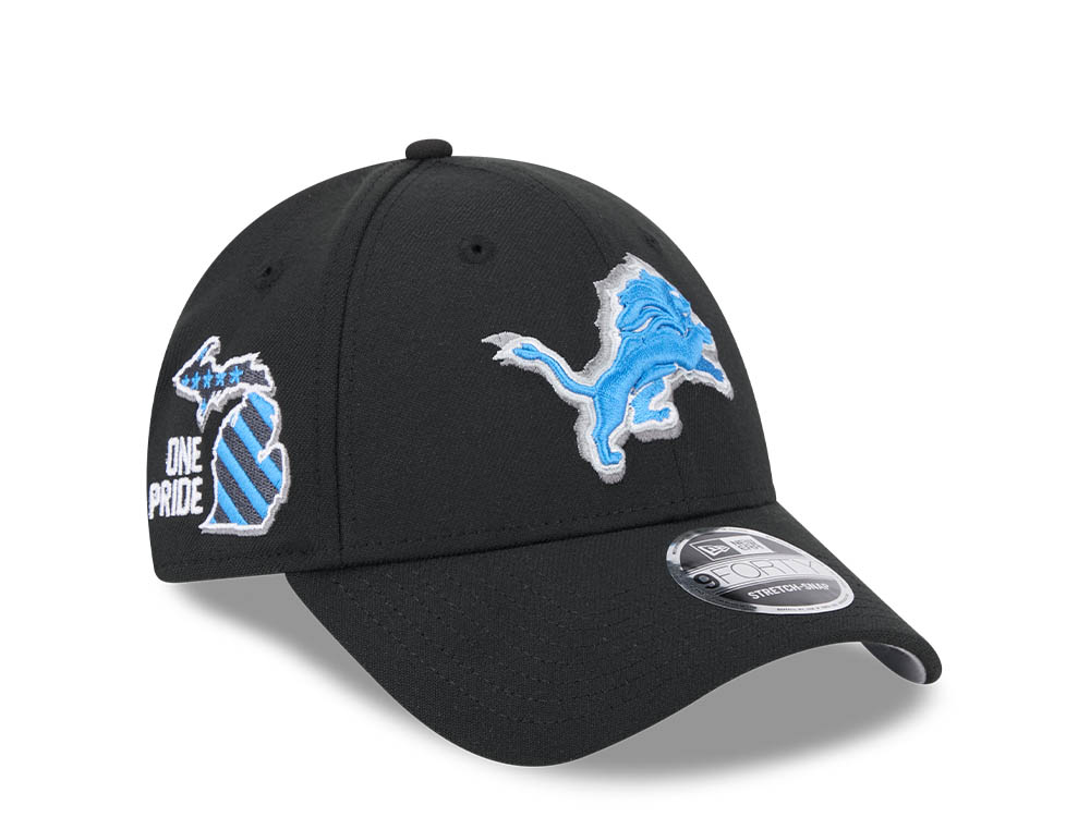 New Era Detroit Lions NFL24 Draft 9Forty Stretch Snapback Hat