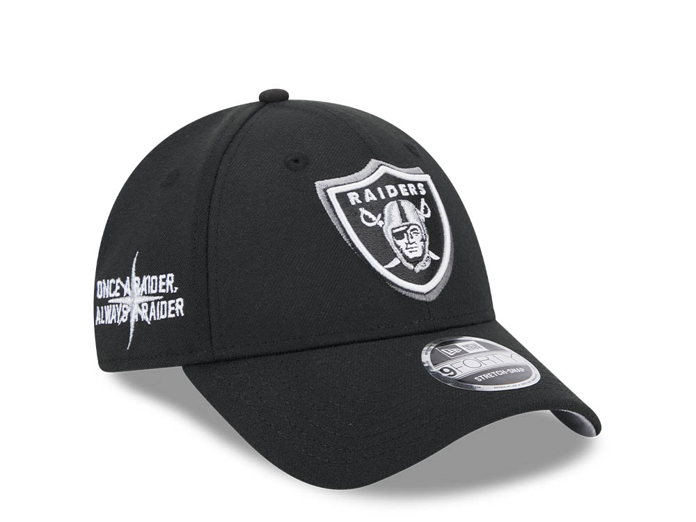 New Era Las Vegas Raiders NFL24 Draft 9Forty Stretch Snapback Hat