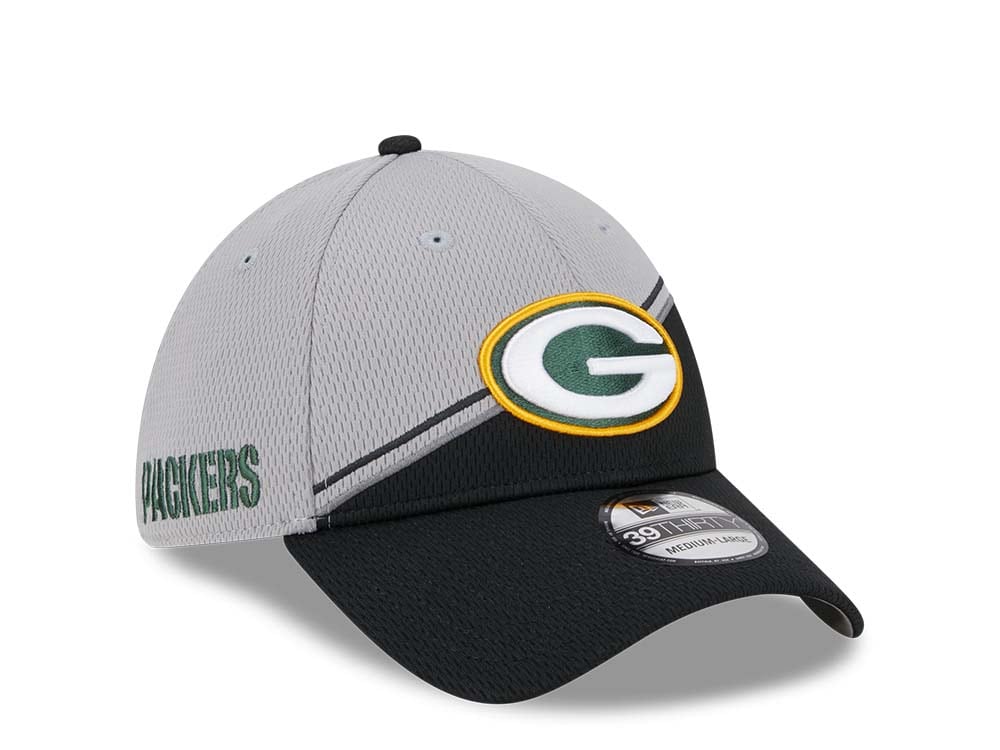 New Era Green Bay Packers NFL Sideline 2023 39Thirty Stretch Hat