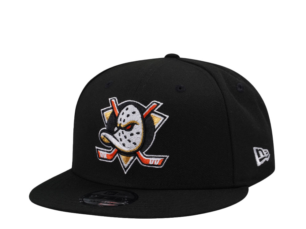 New Era Anaheim Ducks Prime Black Edition 9Fifty Snapback Hat