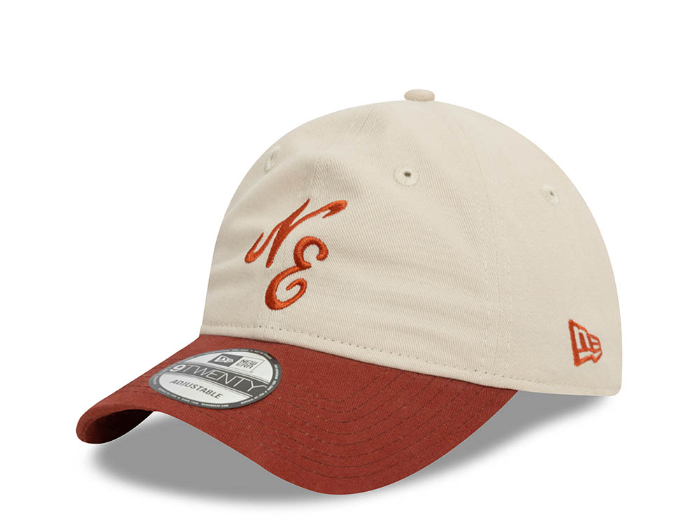 New Era New Era Peached Cotton Red 9Twenty Strapback Hat