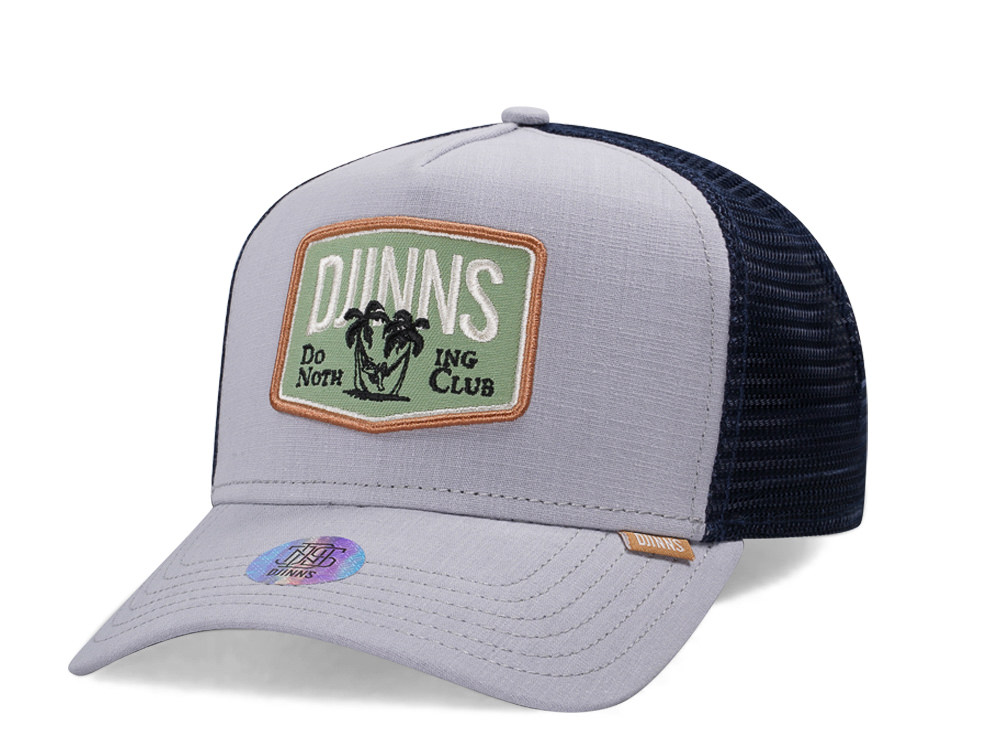 Djinns Do Nothing Club Gray Trucker Snapback Hat