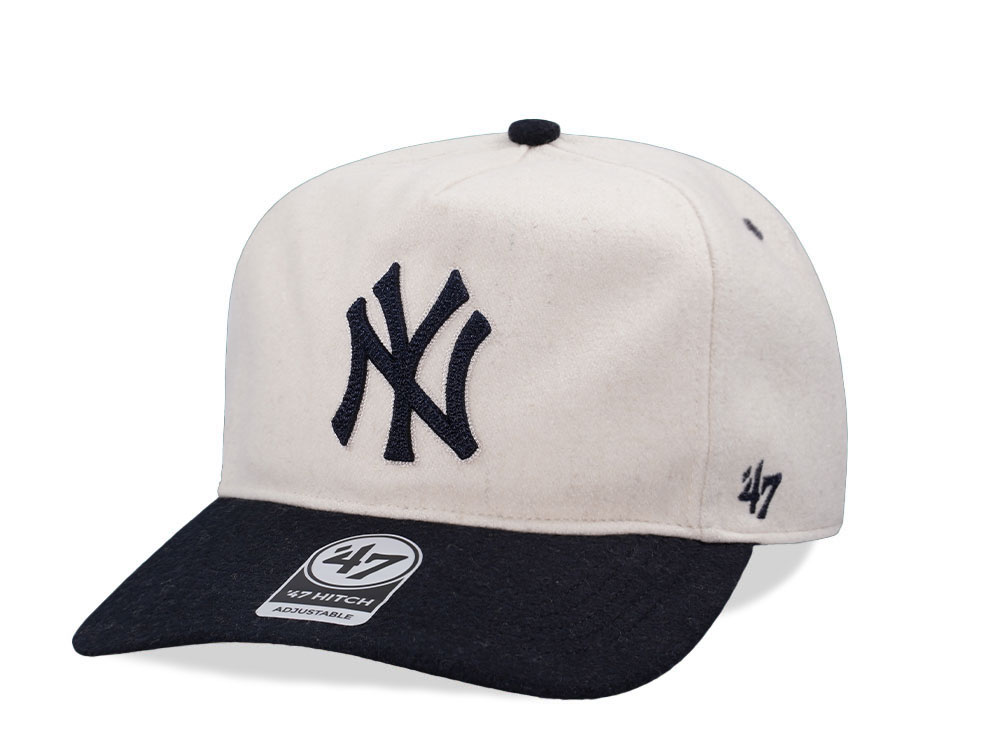 47Brand New York Yankees Natural Chain Stitch 47 Hitch Snapback Hat