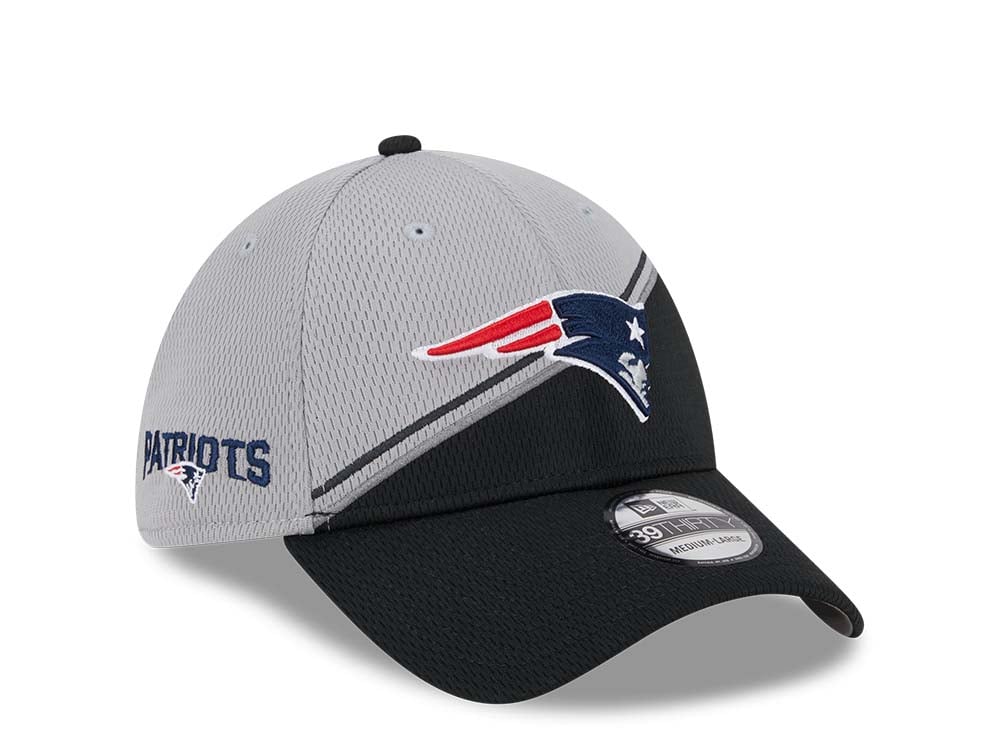 New Era New England Patriots NFL Sideline 2023 39Thirty Stretch Hat