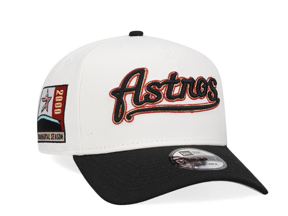 New Era Houston Astros Inaugural Season 2000 Classic Two Tone Edition 9Forty A Frame Snapback Hat