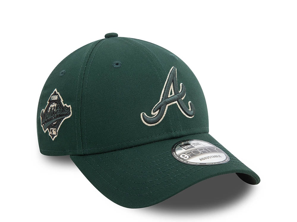 New Era Atlanta Braves World Series 1995 Green 9Forty Strapback Hat