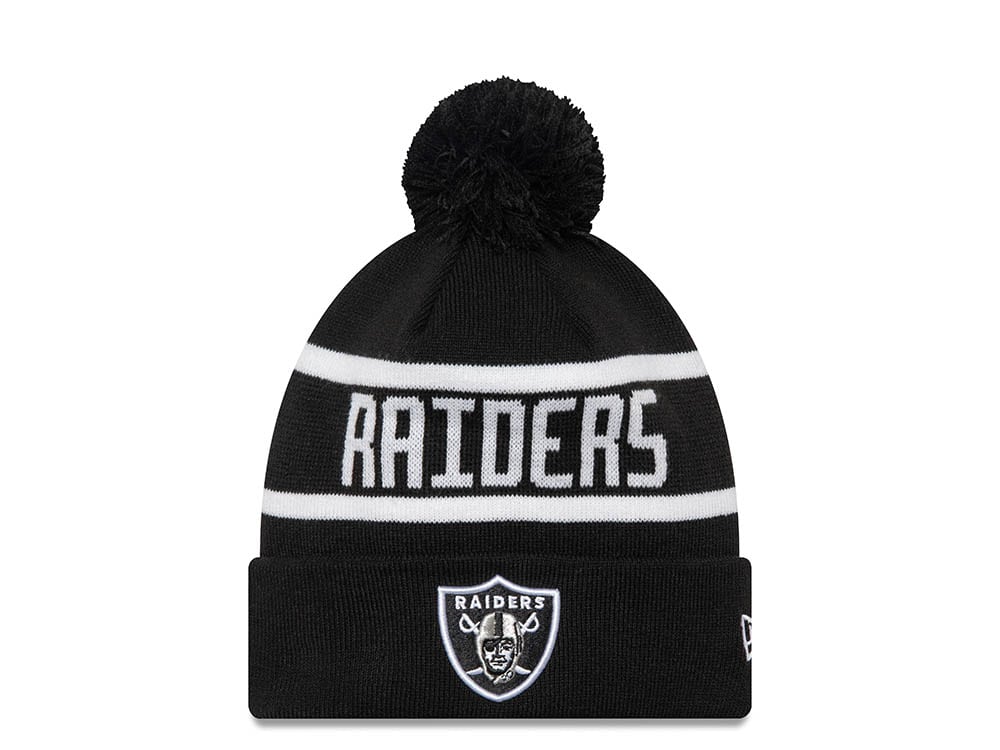 New Era Las Vegas Raiders On The Cuff Jake Black Knit