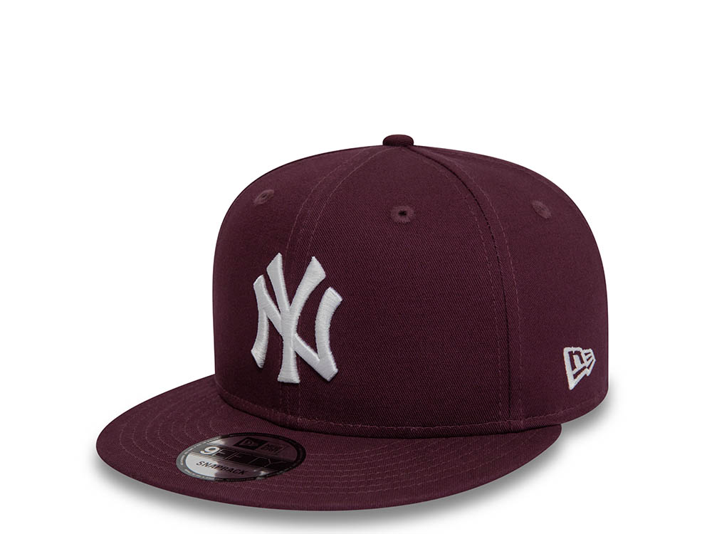 New Era New York Yankees Wine Red 9Fifty Snapback Hat