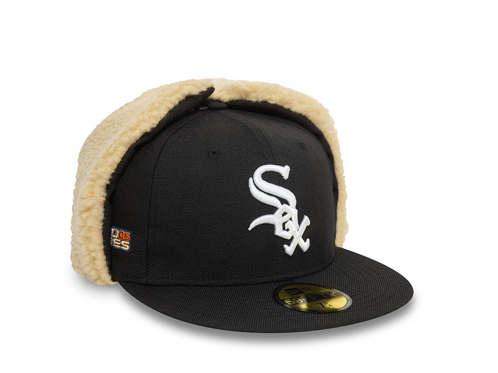 New Era Chicago White Sox World Series 2005 Edition Black 59Fifty Dogear Fitted Hat