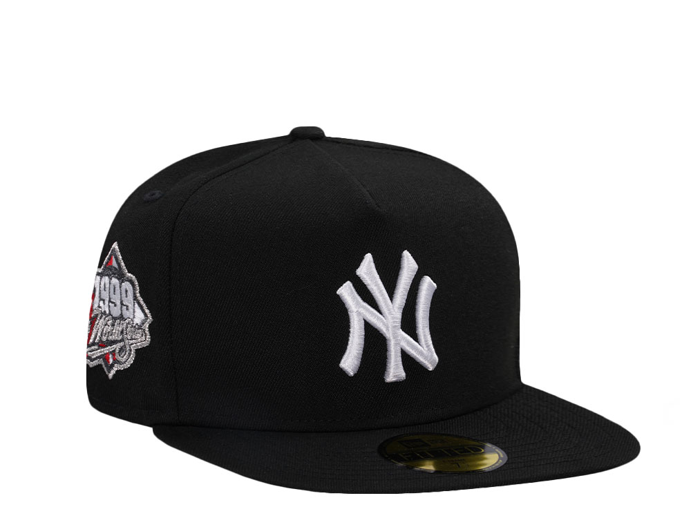 New Era New York Yankees World Series 1999 Black Red Edition 59Fifty A Frame Fitted Hat