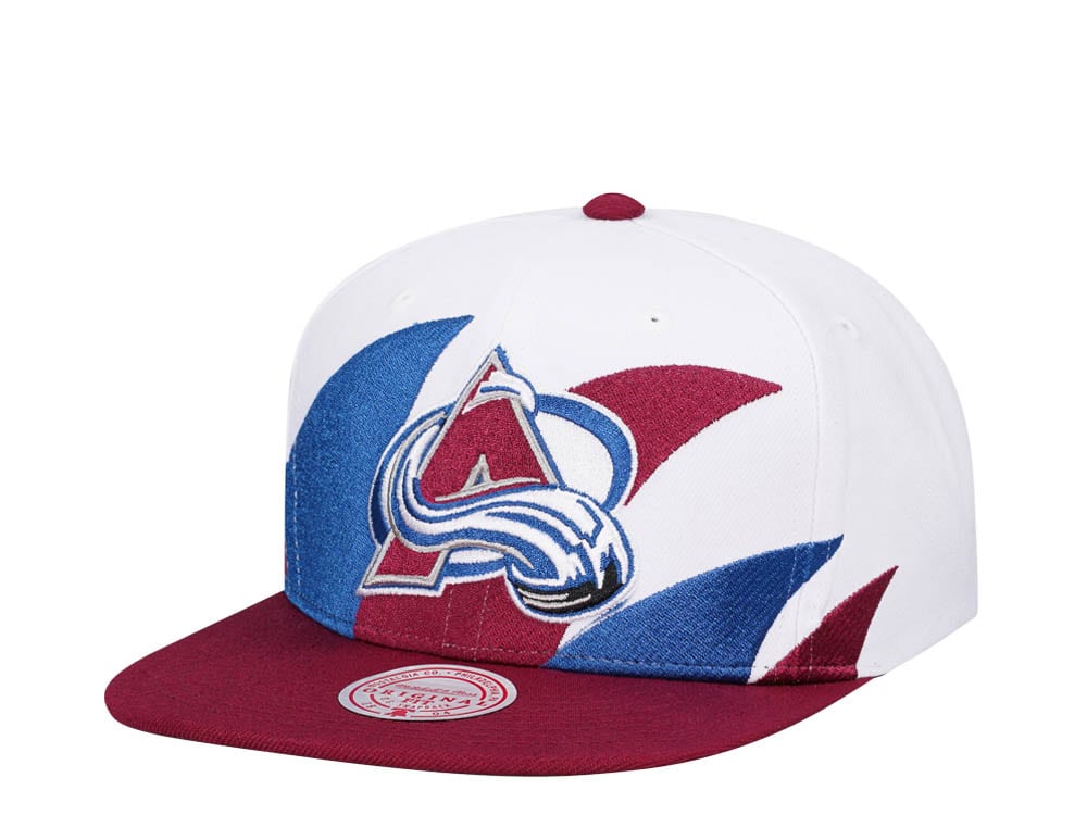 Mitchell & Ness Colorado Avalanche Vintage Sharktooth Snapback Hat