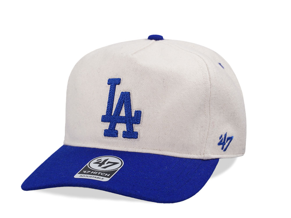 47Brand Los Angeles Dodgers Natural Chain Stitch 47 Hitch Snapback Hat