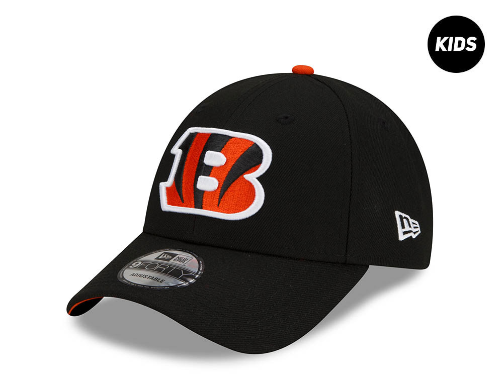 New Era Cincinnati Bengals Black Kids 9Forty Strapback Hat