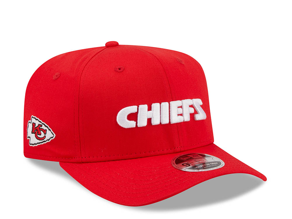 New Era Kansas City Chiefs Team Wordmark 9Fifty Stretch Snapback Hat