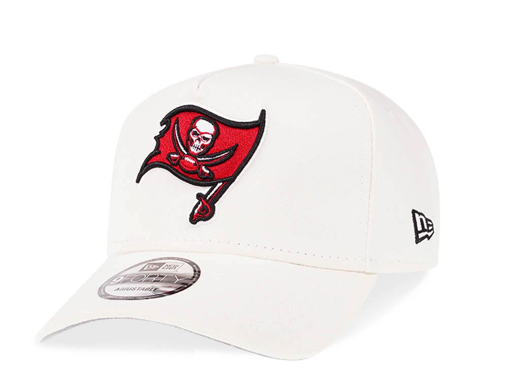 New Era Tampa Bay Buccaneers Chrome White 9Forty A Frame Snapback Hat