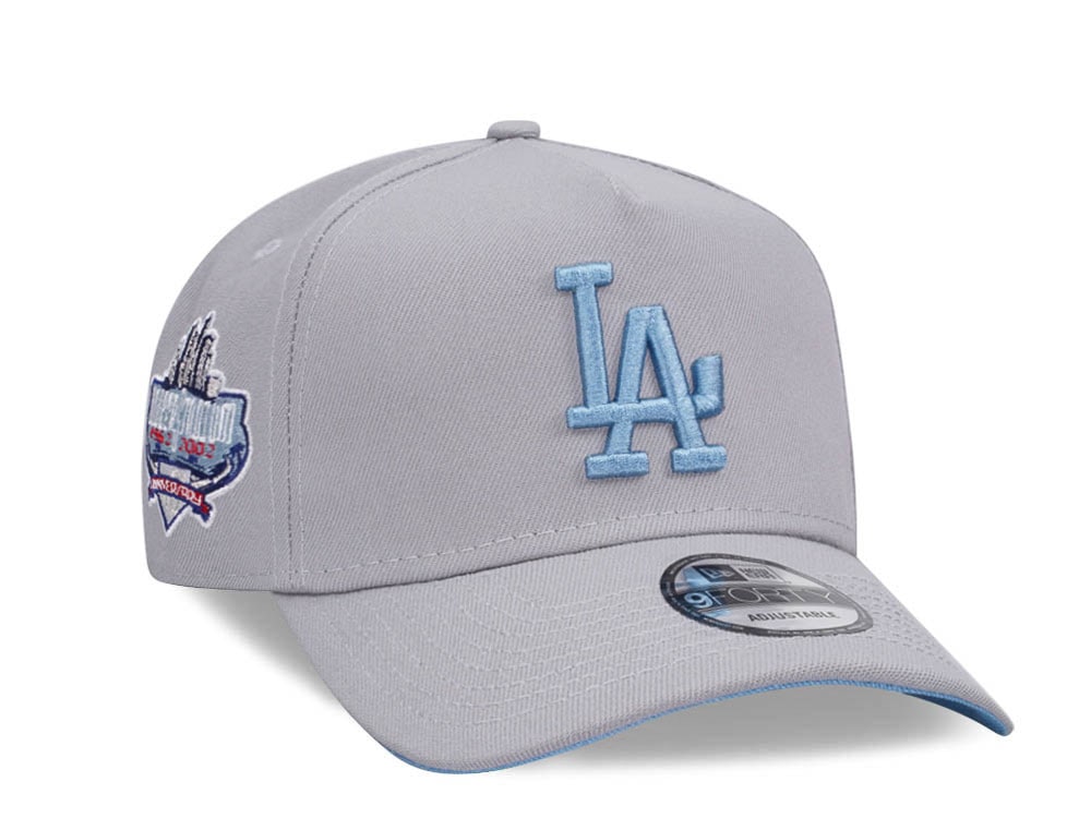 New Era Los Angeles Dodgers 40th Anniversary Gray Edition 9Forty A Frame Snapback Hat