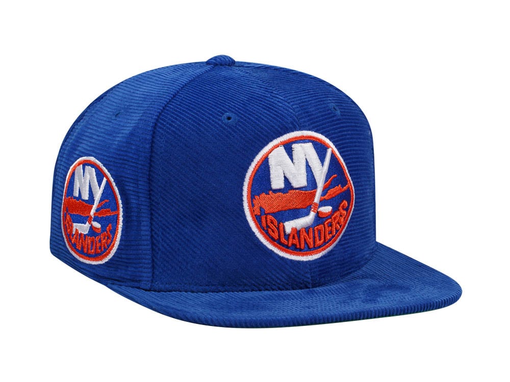 Mitchell & Ness New York Islanders Blue Cord Throwback Snapback Hat