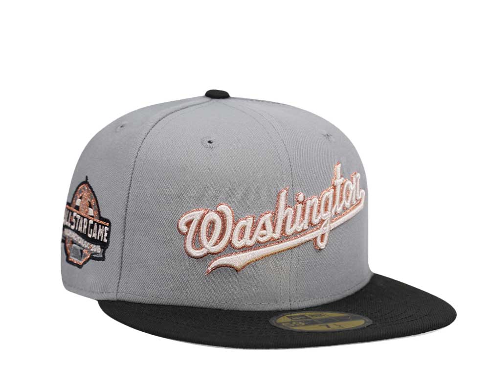 New Era Washington Nationals All Star Game 2018 Concrete Copper Two Tone Edition 59Fifty Fitted Hat