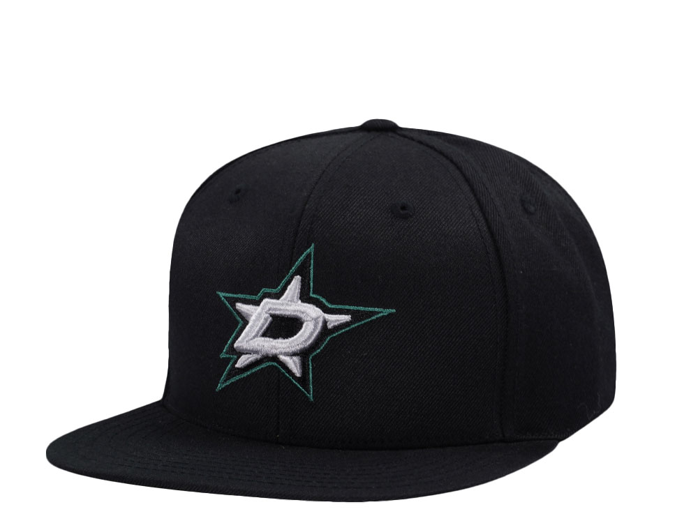 American Needle Dallas Stars Black Snapback Hat