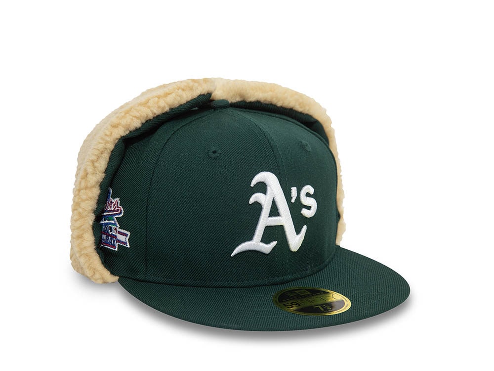 New Era Oakland Athletics World Series Edition Green 59Fifty Dogear Fitted Hat