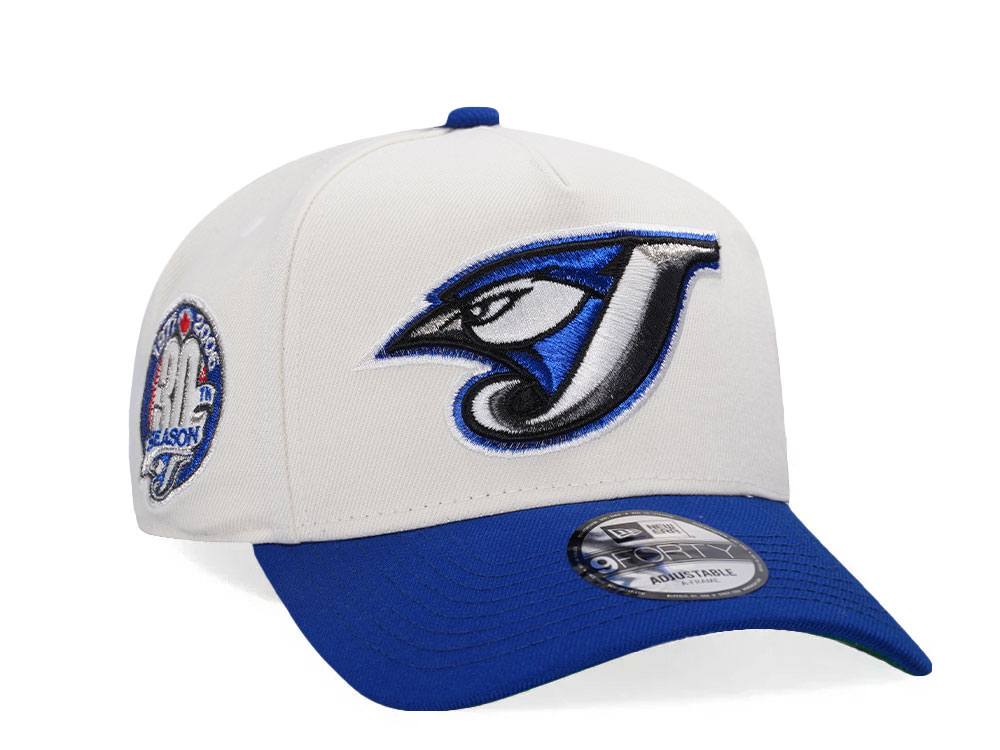 New Era Toronto Blue Jays 30th Anniversary Chrome Edition A Frame Snapback Hat