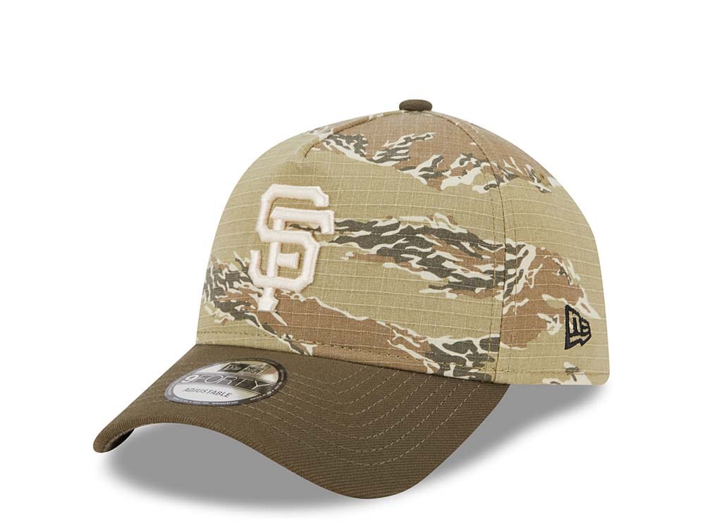 New Era San Francisco Giants Tiger Camo Two Tone 9Forty A Frame Snapback Hat