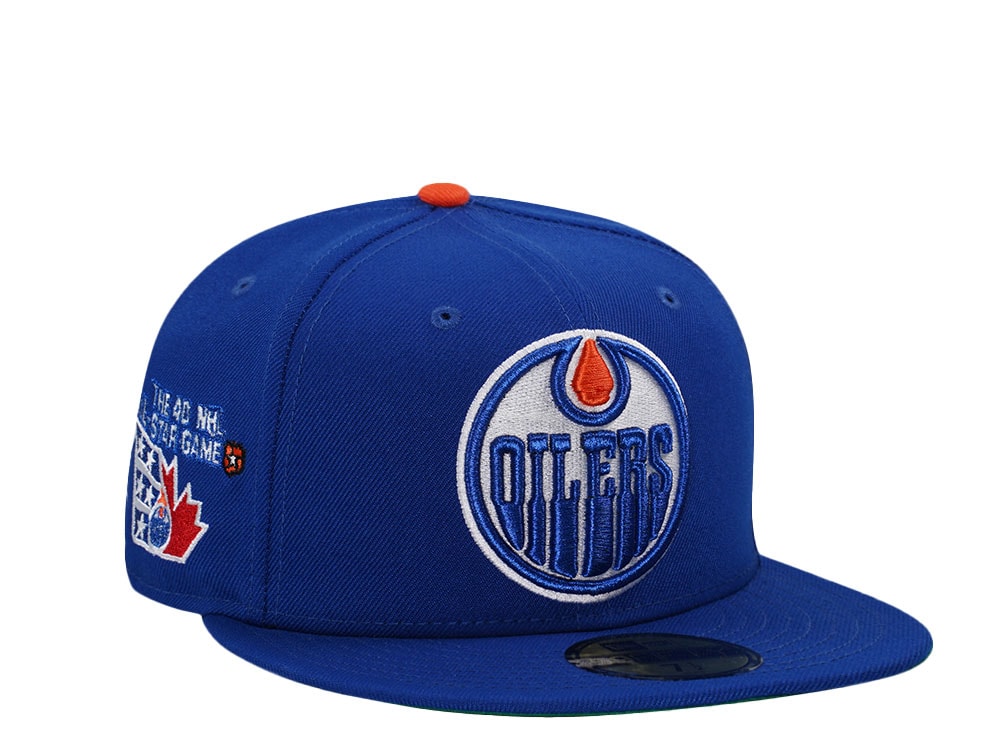 New Era Edmonton Oilers All Star Game 1989 Throwback Edition 59Fifty Fitted Hat