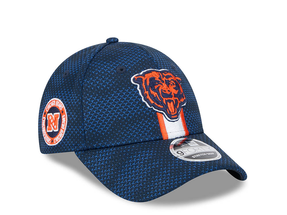 New Era Chicago Bears Sideline 2024 9Forty Stretch Snapback Hat