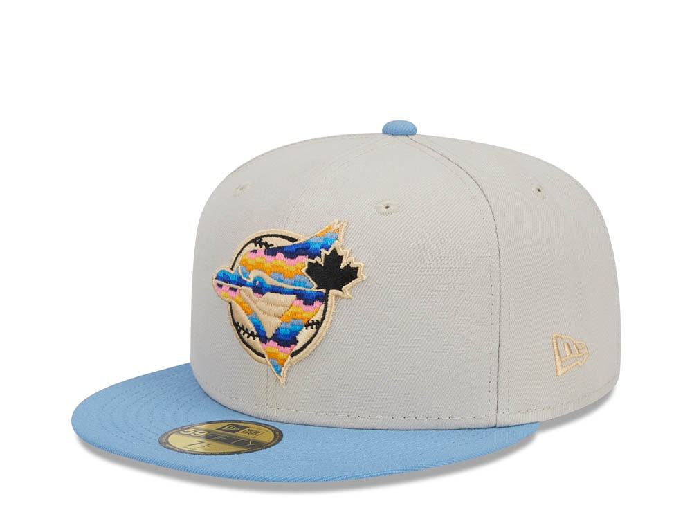 New Era Toronto Blue Jays Beachfront Stone Two Tone Edition 59Fifty Fitted Hat